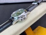 VS Factory Panerai Luminor GMT PAM 01056 44mm Steel Leather strap Green Dial - Image 6