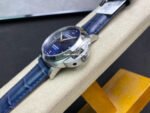 VS Factory Panerai Luminor Marina 1950 3 Days PAM 01393 42mm Steel Leather strap Blue Dial - Image 6