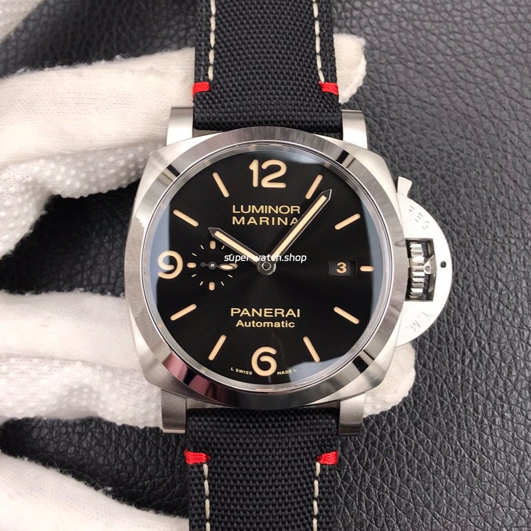 VS-Factory-Panerai-Luminor-PAM-01025-44mm-Steel-Canvas-Strap-Black-Dial-3.jpg VS Factory Panerai Luminor PAM 01025 44mm Steel Canvas Strap Black Dial - Image 1