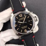 VS Factory Panerai Luminor PAM 01025  44mm Steel Canvas Strap Black Dial - Image 3