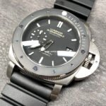 VS Factory Panerai Luminor Submersible 1950 3 Days PAM00389 47mm Titanium Black Rubber Strap Black Dial - Image 3