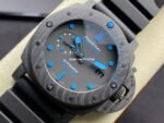 VS Factory Panerai Submersible pam 01616 47mm Black Carbon Fiber Black Rubber Strap Black Dial - Image 4