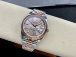 VS Factory Rolex Datejust 126331-0010 41mm Half Rose Gold Pink Dial Jubilee - Image 5