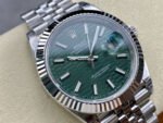 VS Factory Rolex Datejust 126334-0030 41mm Full 904L Fluted Motif Green Dial Jubilee - Image 2