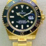 VS Factory Rolex Submariner Date 126618LN 41mm Full Yellow Gold Black Dial