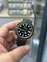 VS Factory Rolex Yacht-Master 226658 42mm Yellow Gold Oysterflex Black Dial - Image 3
