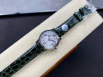 YF Factory Chopard Happy Sport 278590-3001 30mm Steel Green Leather Strap Roman Numerals White Dial - Image 4
