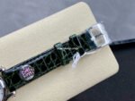 YF Factory Chopard Happy Sport 278590-3001 30mm Steel Green Leather Strap Roman Numerals White Dial - Image 8