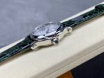 YF Factory Chopard Happy Sport 278590-3001 30mm Steel Green Leather Strap Roman Numerals White Dial - Image 6