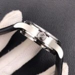 YL Factory IWC Portuguese IW500710 42.3mm Steel Leather Strap Silver Arabic Number White Dial - Image 6