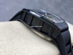 YS Factory Tourbillon Richard Mille Manual Winding RM52-01 44.3mm Black Ceramic Rubber Strap Skeletonized Dial - Image 5