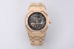 ZF Factory Audemars Piguet Royal Oak Jumbo 16204BA.OO.1240BA.01 Yellow Gold Skeletonized Dial
