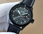 ZF Factory Blancpain Fifty Fathoms Bathyscaphe 5000-1110-B52A 43mm Ceramic Textile Strap Grey Dial - Image 3