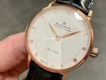 ZF Factory Blancpain Villeret 6033-3642-55 40mm Gold Leather Strap White Dial - Image 4