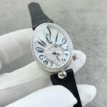 ZF Factory Breguet Reine de Naples 8918BB58964 D00D3L 33 x 24.95mm Steel Leather Strap Arabic Numerals Mother Of Pearl Dial - Image 3