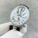 ZF Factory Breguet Reine de Naples 8918BB58964 D00D3L 33 x 24.95mm Steel Leather Strap Arabic Numerals Mother Of Pearl Dial - Image 4