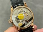 ZF Factory IWC Portuguese Automatic IW500702 42mm Rose Gold Leather Strap Silver Arabic Numerals Dial - Image 7
