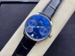 ZF Factory IWC Portuguese Automatic IW500710 42mm Steel Leather Strap Arabic Numerals Blue Dial - Image 4
