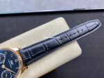 ZF Factory IWC Portuguese Automatic IW500713 42mm Rose Gold Leather Strap Arabic Numerals Blue Dial - Image 9