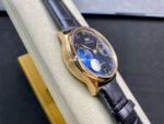ZF Factory IWC Portuguese Automatic IW500713 42mm Rose Gold Leather Strap Arabic Numerals Blue Dial - Image 5