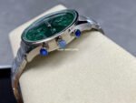 ZF Factory IWC Portuguese Chronograph IW371615 41mm Steel Leather Strap Green Dial - Image 7
