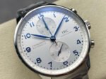 ZF Factory IWC Portuguese Chronograph IW371617 41mm Steel Silver Dial - Image 2