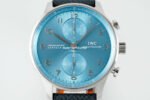 ZF Factory IWC Portuguese Chronograph IW371626 41mm White Gold Ice Blue Dial - Image 2