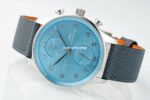 ZF Factory IWC Portuguese Chronograph IW371626 41mm White Gold Ice Blue Dial - Image 5