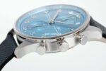 ZF Factory IWC Portuguese Chronograph IW371626 41mm White Gold Ice Blue Dial - Image 7