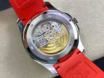 ZF Factory Patek Philippe Aquanaut 5167 40mm Steel Red Rubber Strap Arabic Numerals Black Dial - Image 7