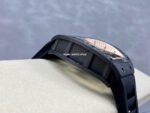 ZF Factory Richard Mille RM 055 42.7mm Carbon Fiber Black Rubber Strap Skeletonized Rose Gold Dial - Image 4