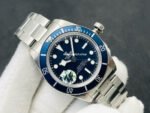 ZF Factory Tudor Heritage Black Bay 39mm M79030B-0001 Steel Blue Aluminum Bezel Black Dial - Image 3