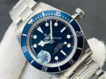 ZF Factory Tudor Heritage Black Bay 39mm M79030B-0001 Steel Blue Aluminum Bezel Black Dial - Image 2