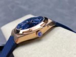 GR Factory Vacheron Constantin Moonphase Retrograde Date Overseas 41mm Rose Gold Blue Rubber Strap Blue Dial - Image 6